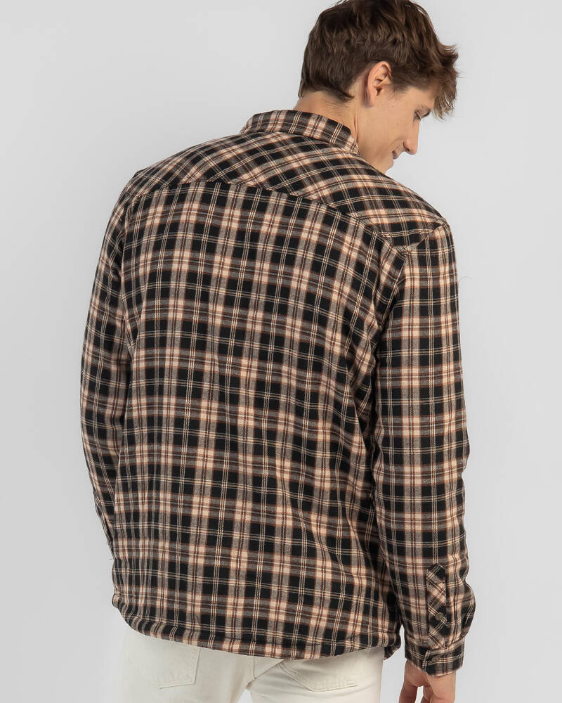 Town & Country Surf Designs Canyon Sherpa Flannel Shirt for Mens