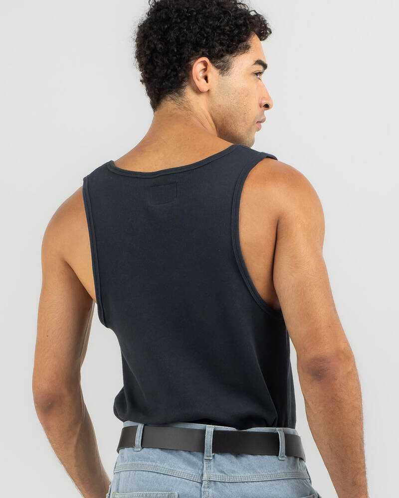 Lucid Crucial Ribbed Singlet for Mens