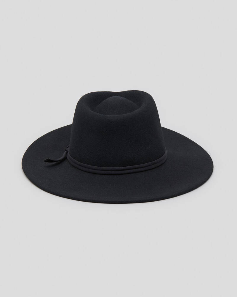 Brixton Joanna Packable Hat In Black | City Beach Australia