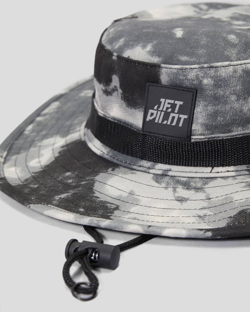 Jetpilot Hiker Wide Brim Hat for Mens