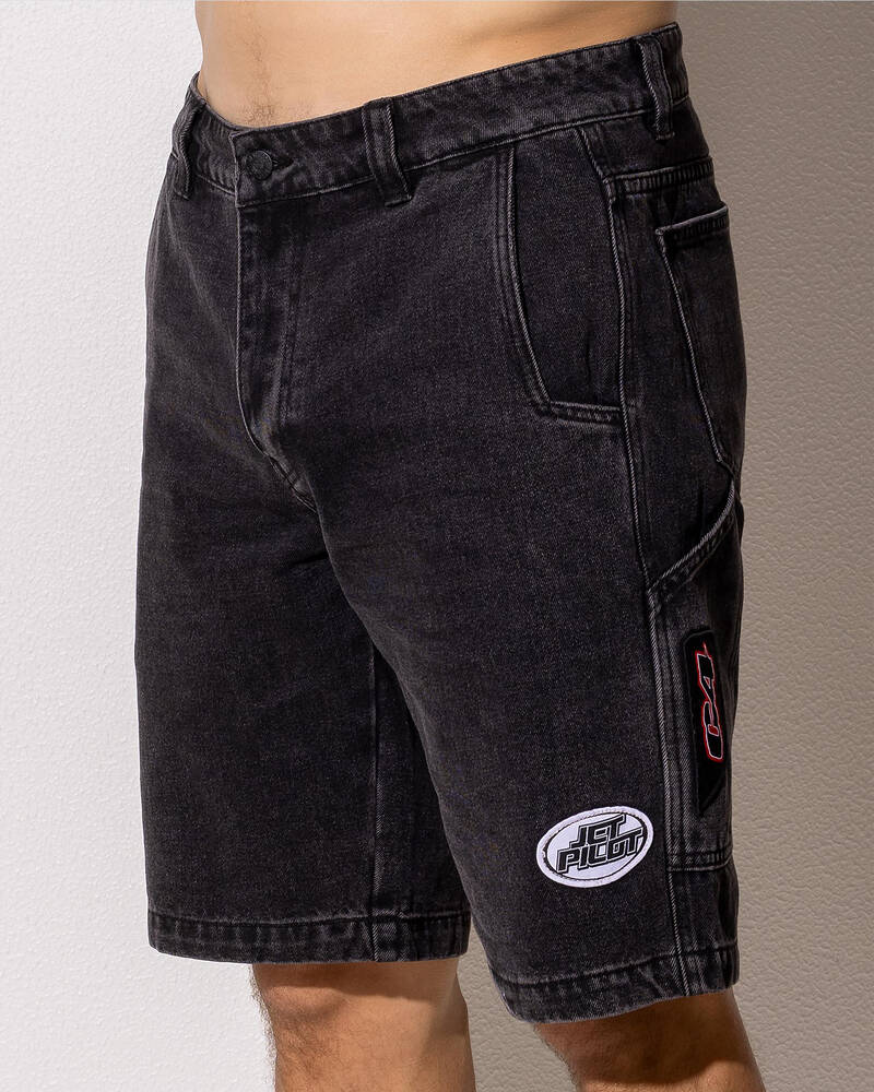 Jetpilot Factory Denim Shorts for Mens
