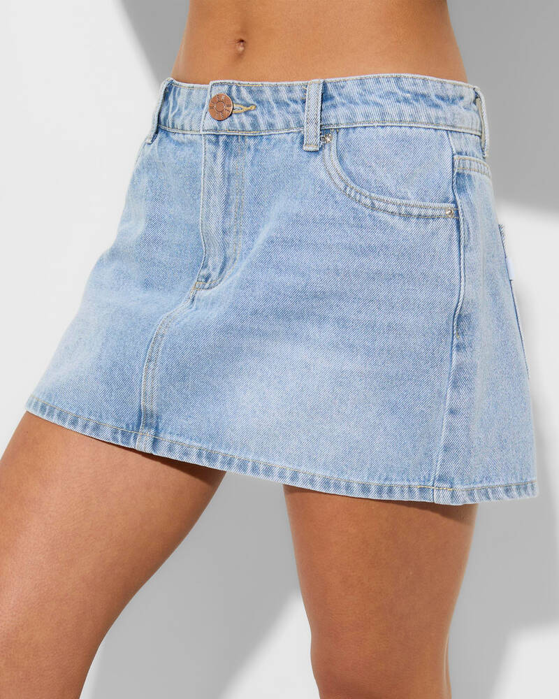 DESU Bells Denim Skirt for Womens