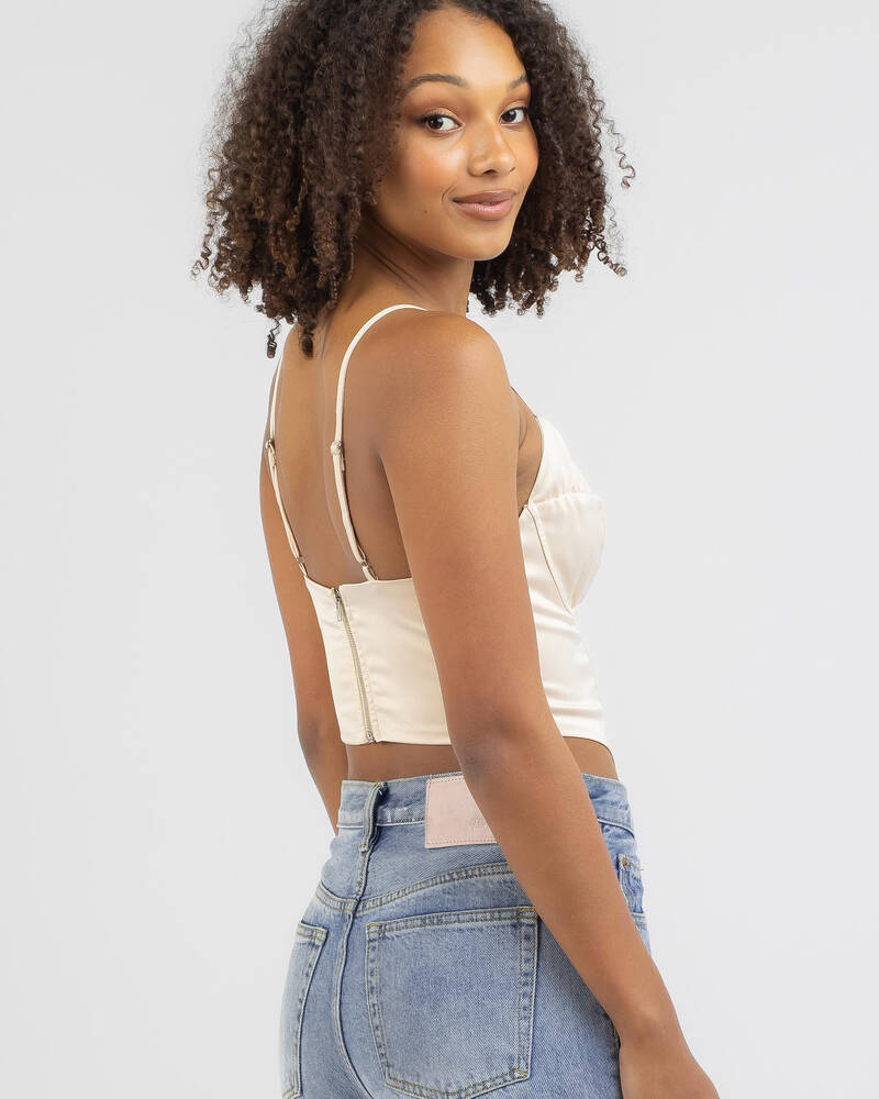 Ava And Ever Wicked Corset Top for Womens