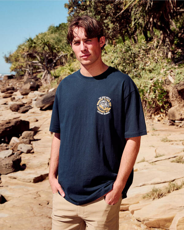 The Mad Hueys Tropic Caught Fk All T-Shirt for Mens