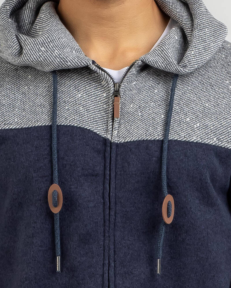 Quiksilver Keller Block Zip Hoodie for Mens