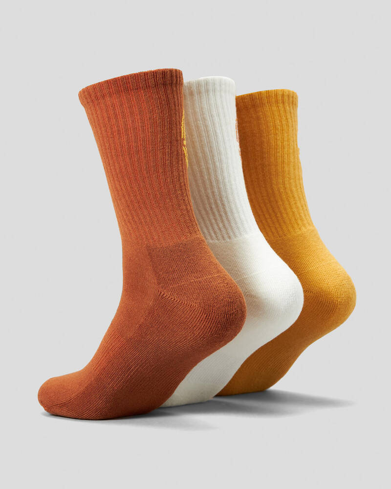Santa Cruz Alt Dot Mono Socks 3 Pack for Mens