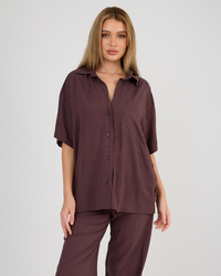 Mooloola Symi Vanessa Short Sleeve Shirt for Womens image number null