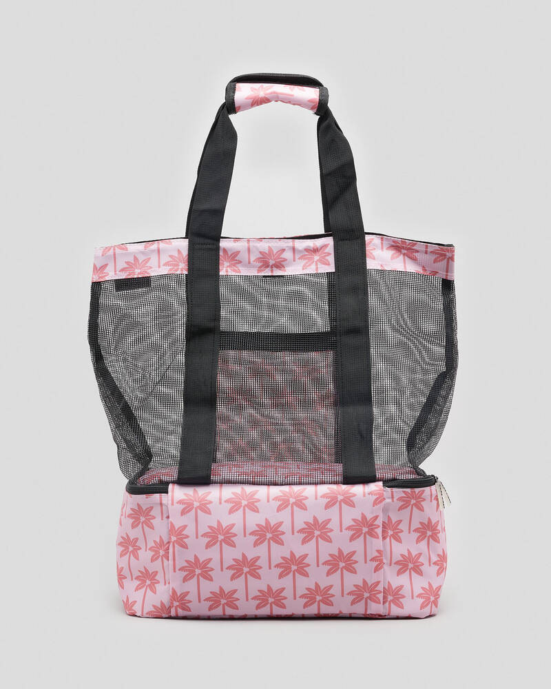 Mooloola Coco Palms Mesh Cooler Bag for Womens