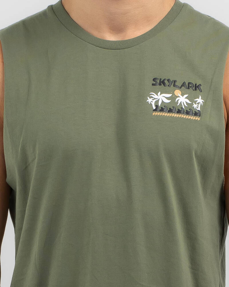 Skylark Vacation Muscle Tank for Mens