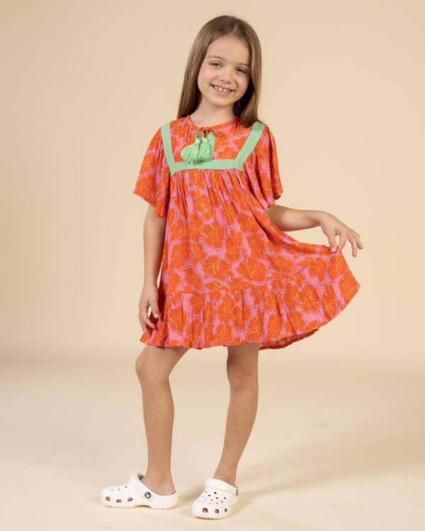 Billabong Toddlers' Happy Hibiscus Dress for Womens