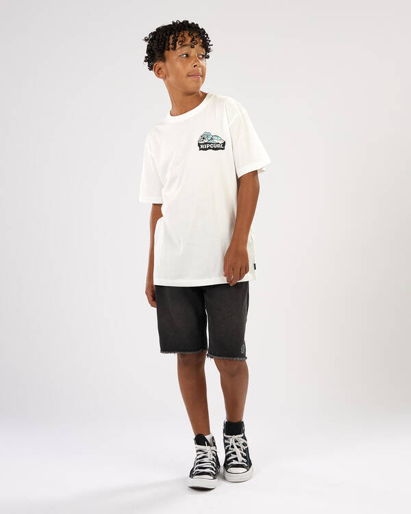Rip Curl Boys' Sunset Sesh Art T-Shirt for Mens