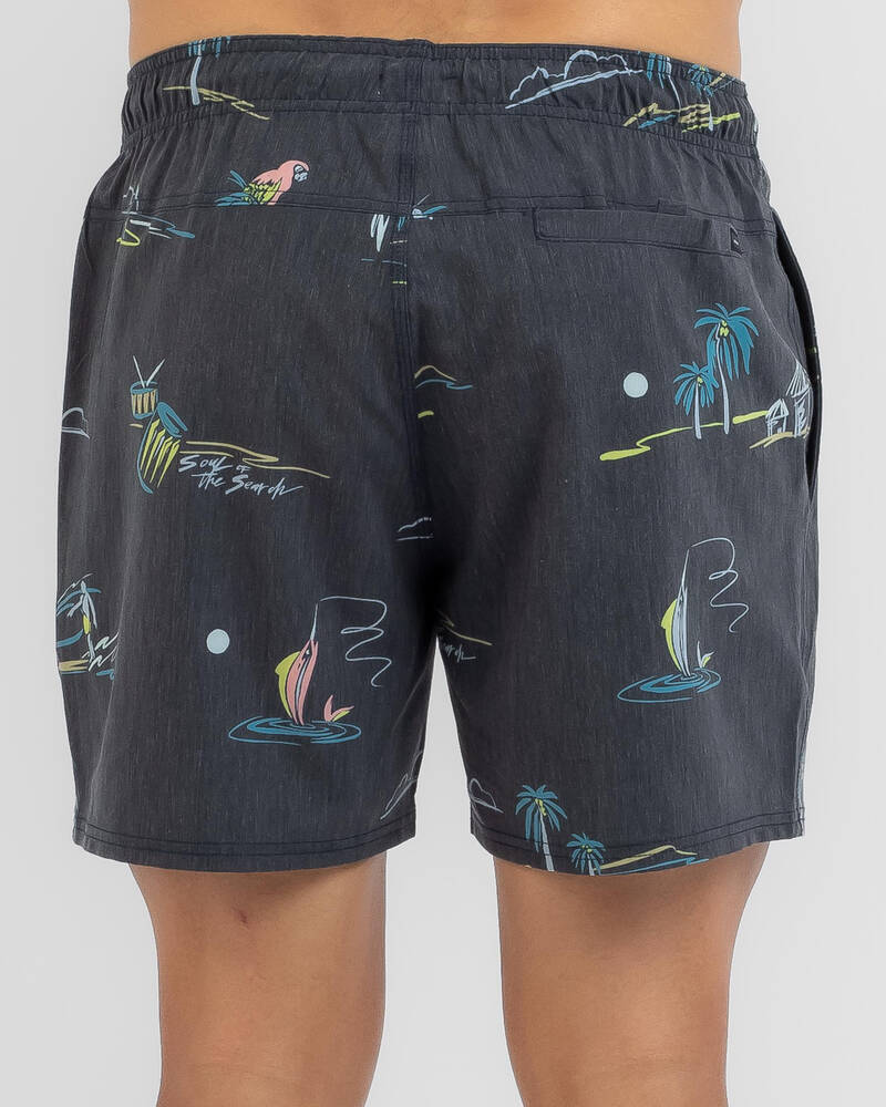 Rip Curl Party Pack Volley Elastic Waist Board Shorts for Mens