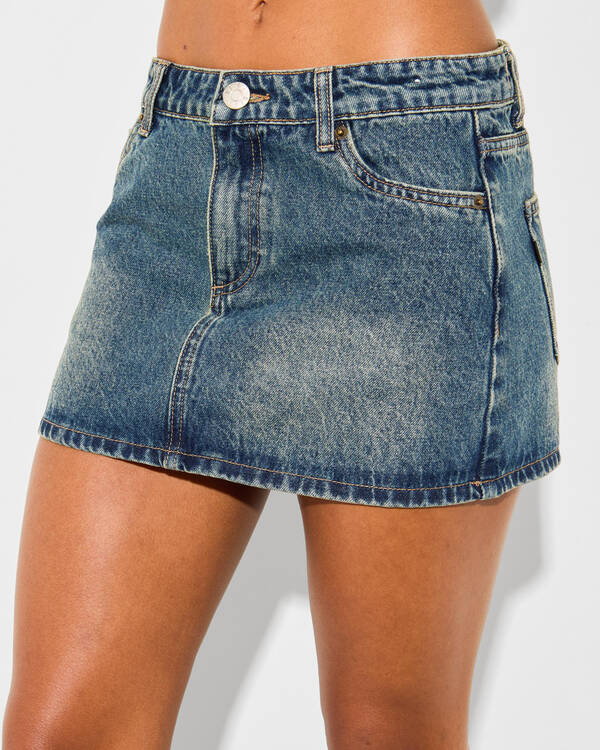 DESU Bells Denim Skirt for Womens