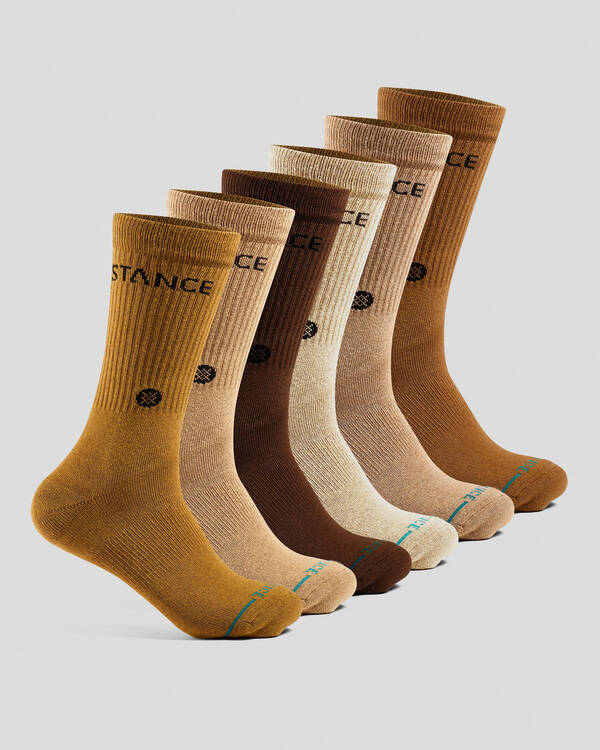 Origin Crew Socks 6 Pack