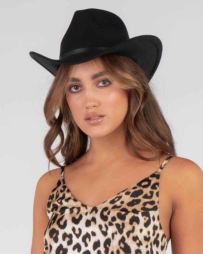 Mooloola Harlow Cowgirl Felt Hat for Womens