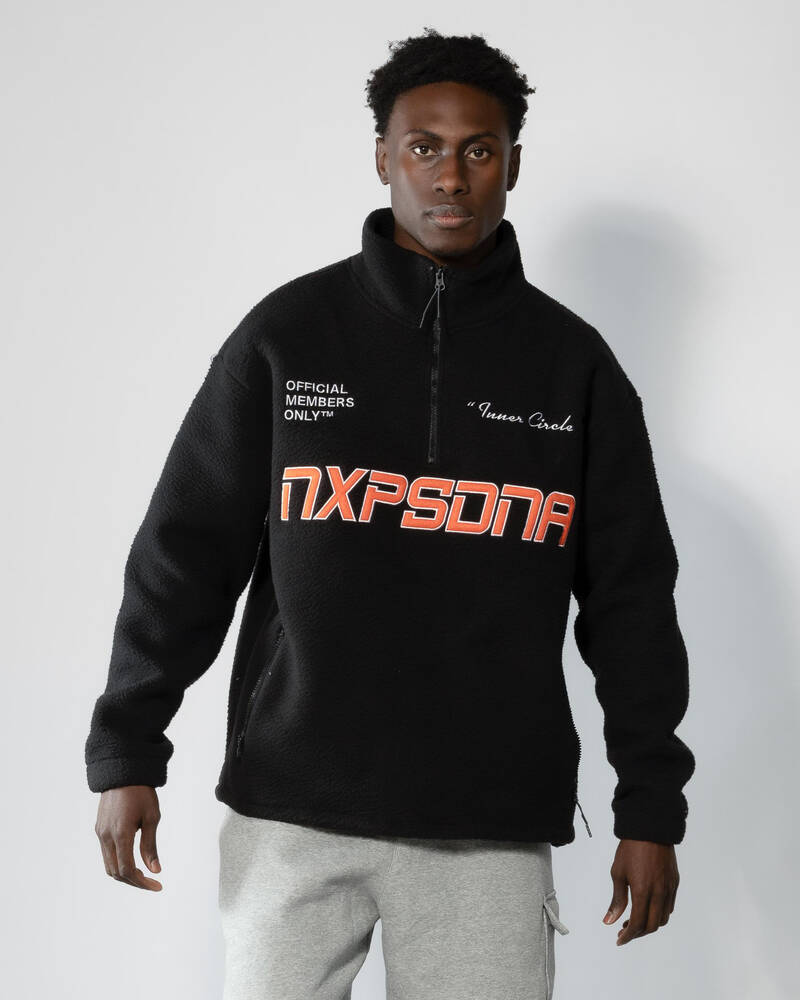 Nena & Pasadena Core Pullover 1/4 Zip Sweater for Mens