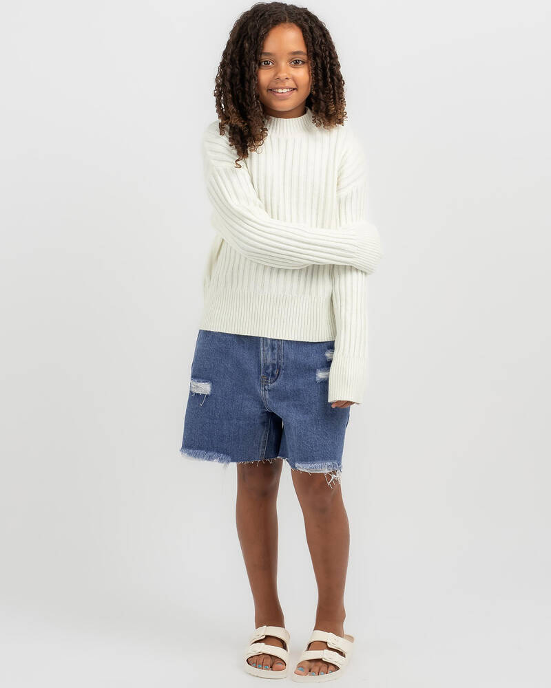 Ava And Ever Girls' Cornell Crew Neck Knit Jumper for Womens