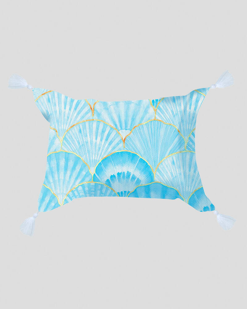 Get It Now Sea Shells Inflatable Beach Pillow for Womens