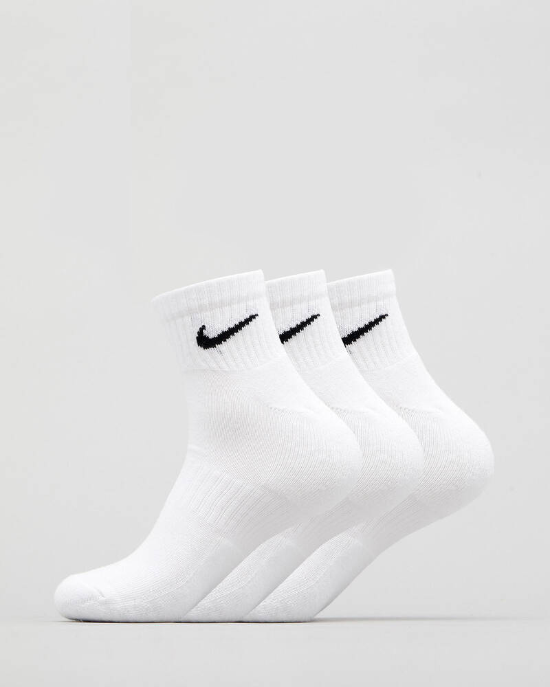 Nike Womens Everyday Cushion Ankle Sock Pack for Womens