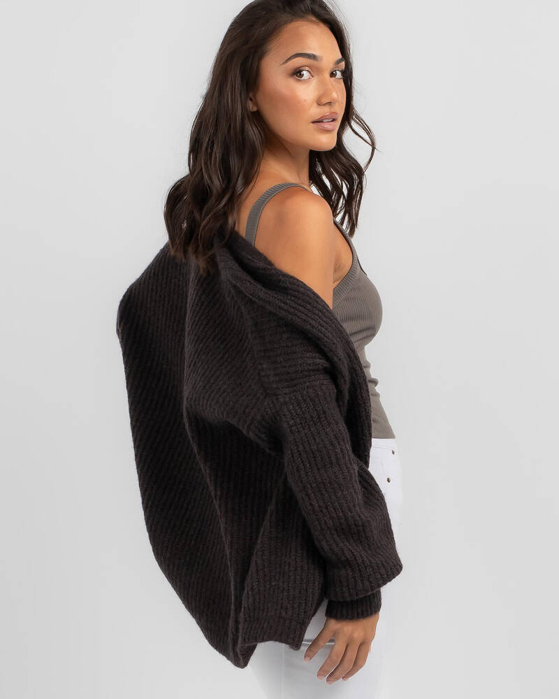 Mooloola Riven Knit Cardigan for Womens