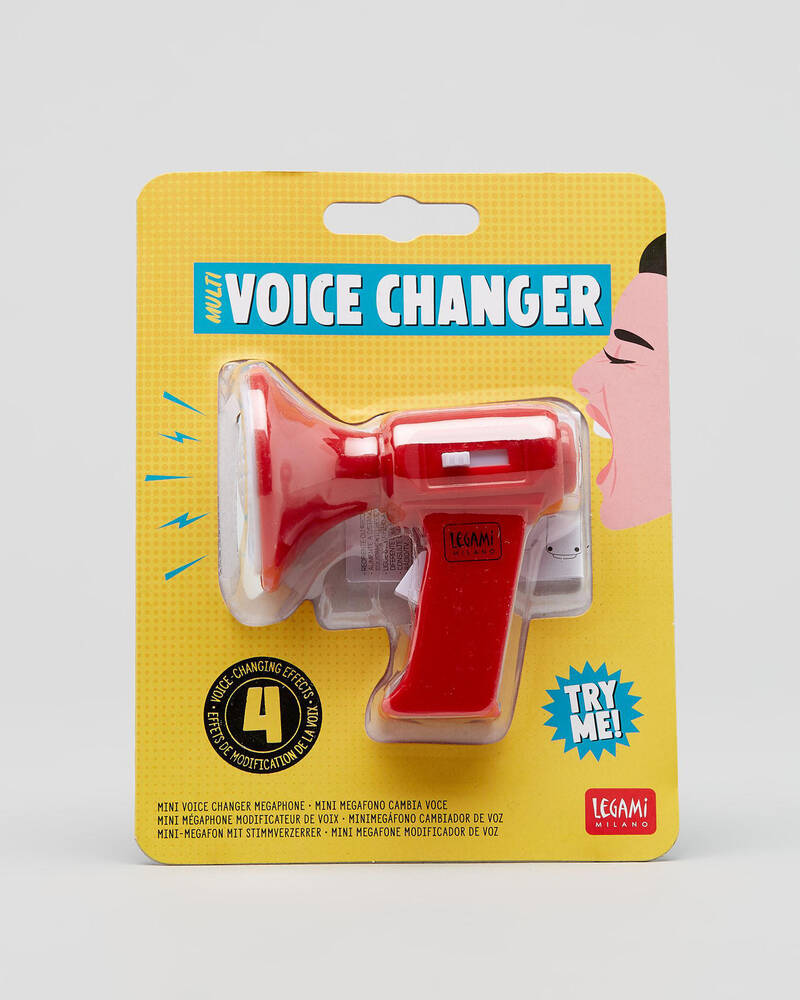 THE PAPERIE Mini Voice Changer Megaphone In Red FREE* Shipping & Easy