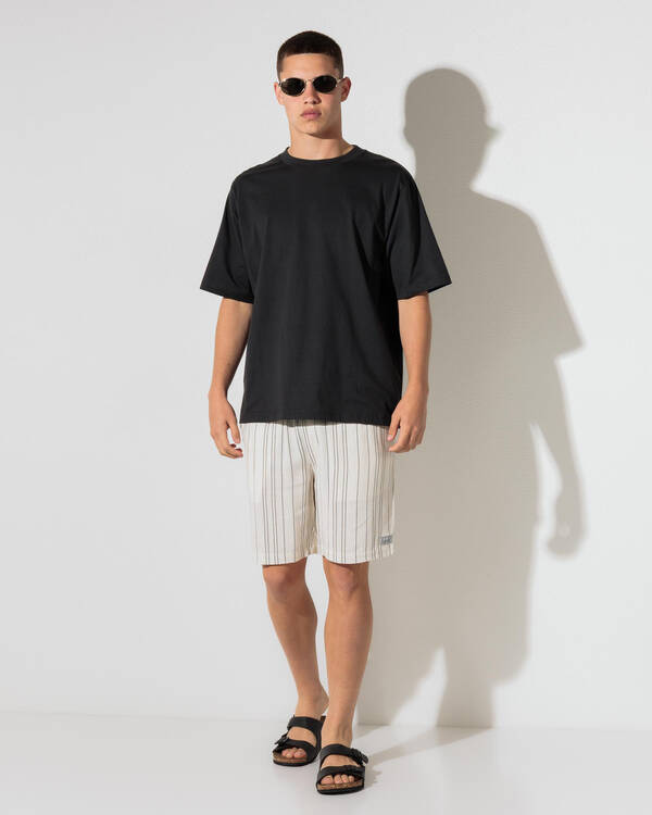Lucid Offline Elastic Waist Shorts for Mens