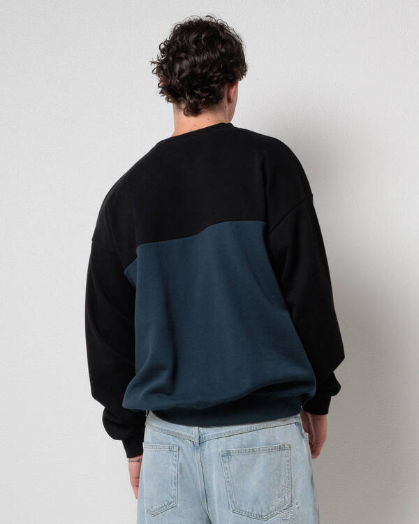 Rip Curl Panel Beater Crew Sweatshirt for Mens