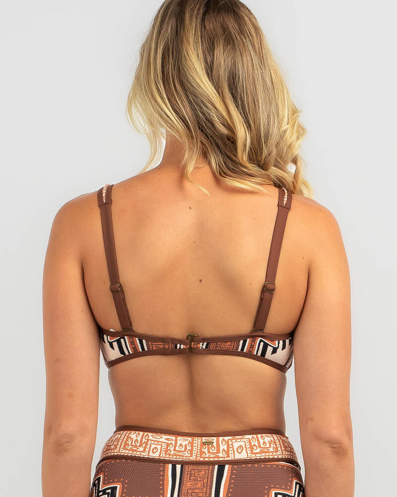 Rip Curl Pacific Dreams D-DD Crop Bikini Top for Womens