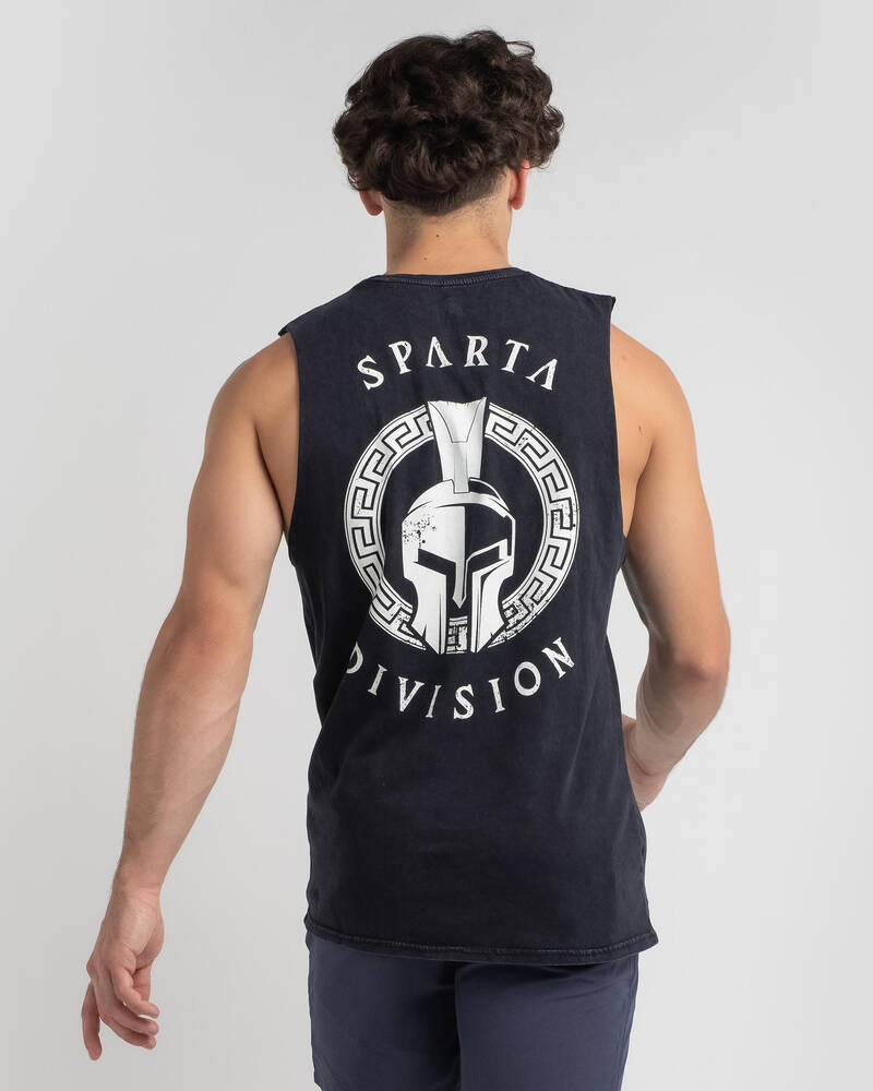 Sparta Slice Muscle Tank for Mens