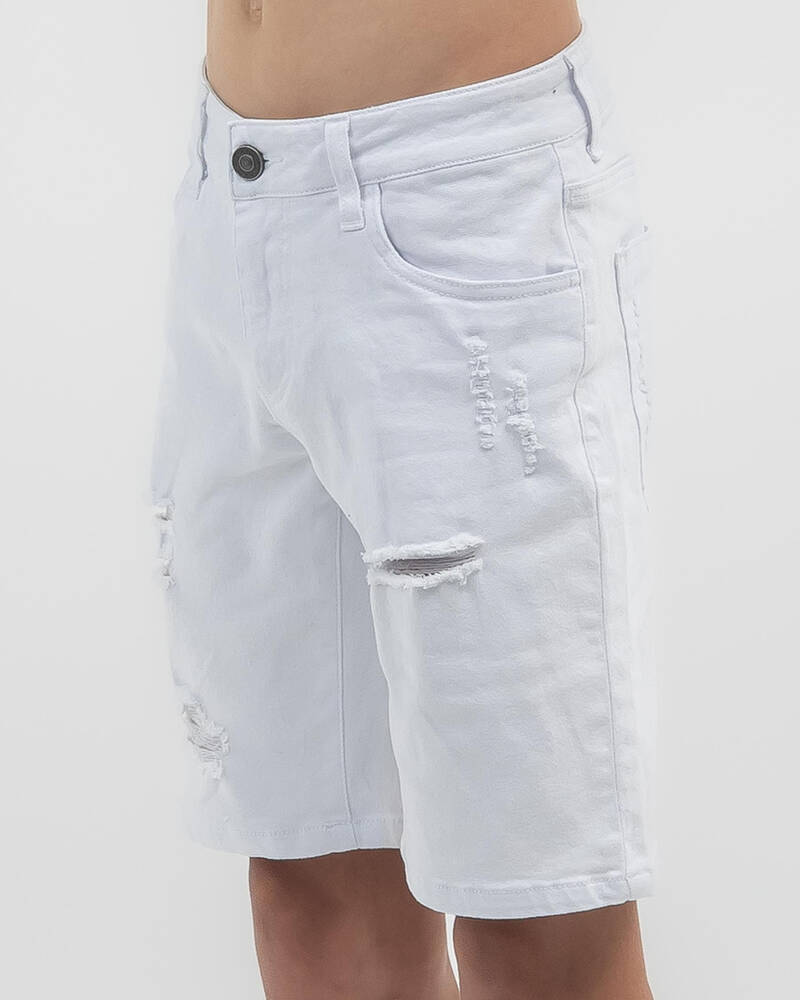 Skylark Boys' Evident Denim Walk Shorts for Mens