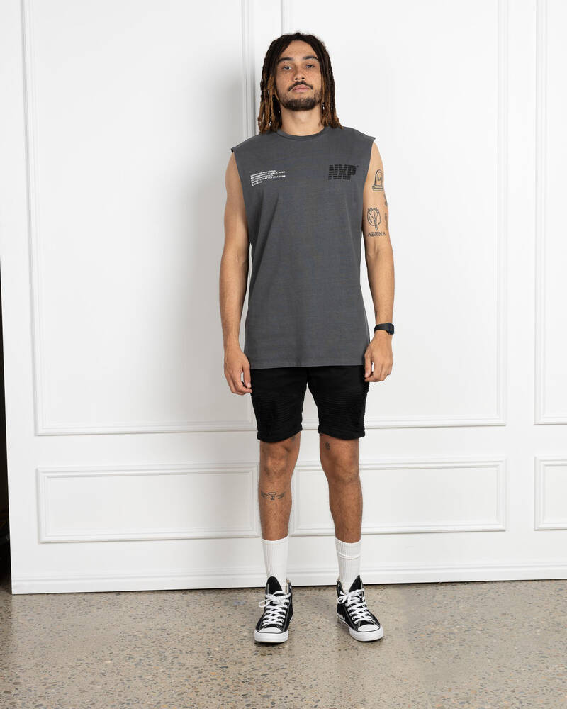 Nena & Pasadena Primary Scoop Back Muscle Tank for Mens