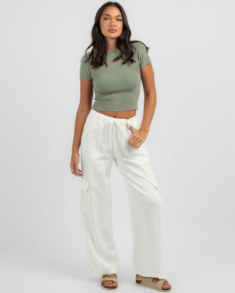 Ava And Ever Basic Knit Tee for Womens