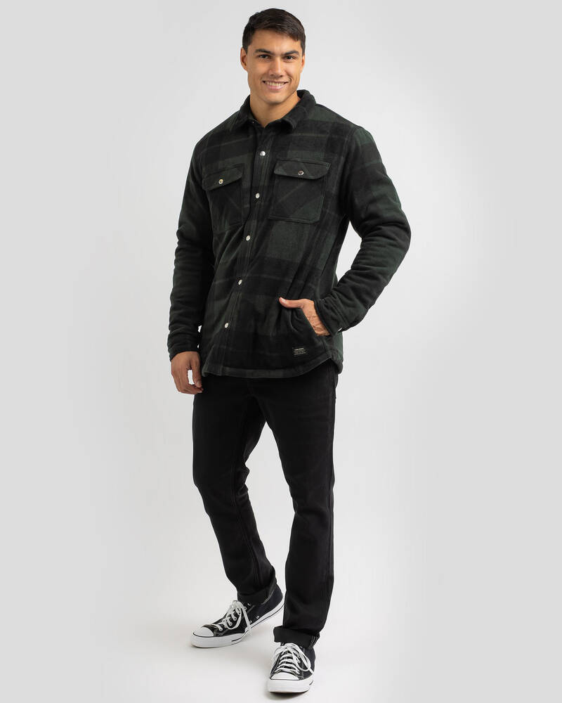 Volcom Bowered Fleece Long Sleeve Shirt for Mens