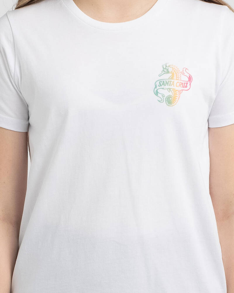 Santa Cruz Girls' Seahorse T-Shirt for Womens