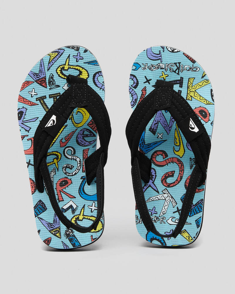 Quiksilver Toddlers' Molokai Layback SP KD Thongs for Mens