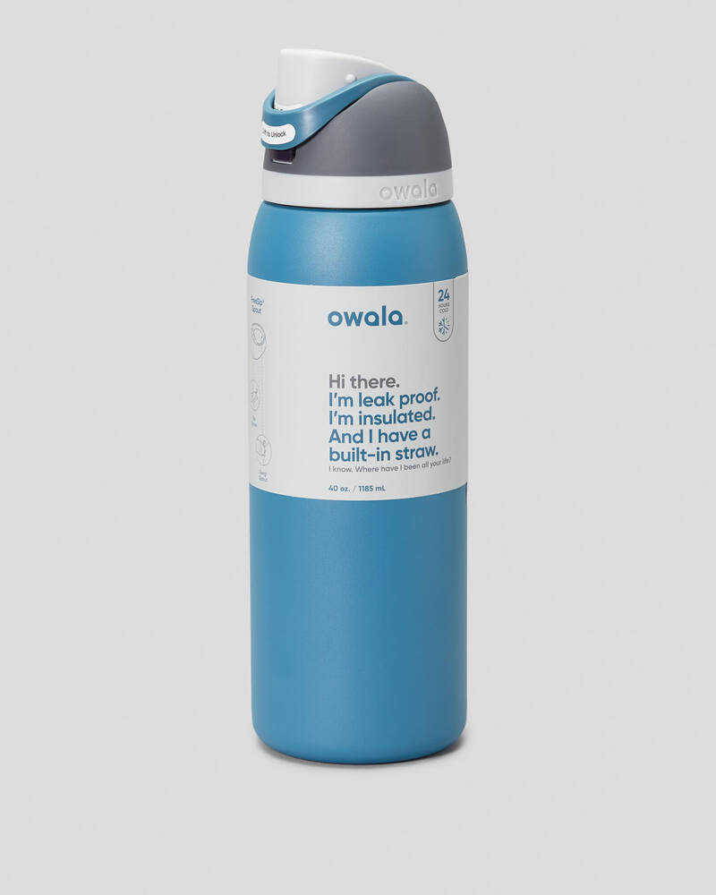 Owala 40oz FreeSip Stainless Steel Water Bottle for Unisex