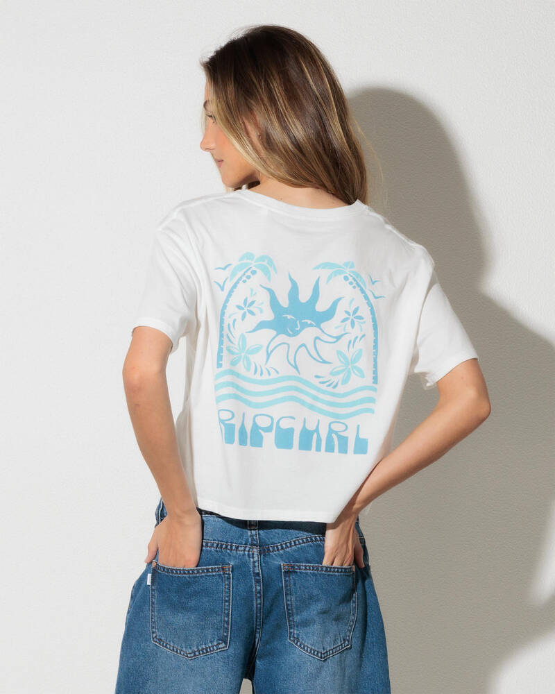 Rip Curl Swell Cropped T-Shirt for Womens