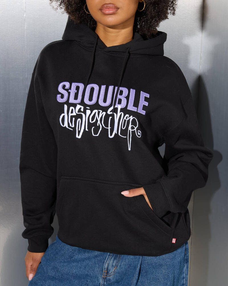 S-Double Funky Design Shop Hoodie for Womens