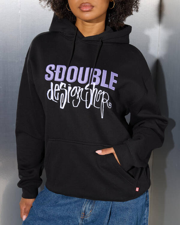 S-Double Funky Design Shop Hoodie for Womens