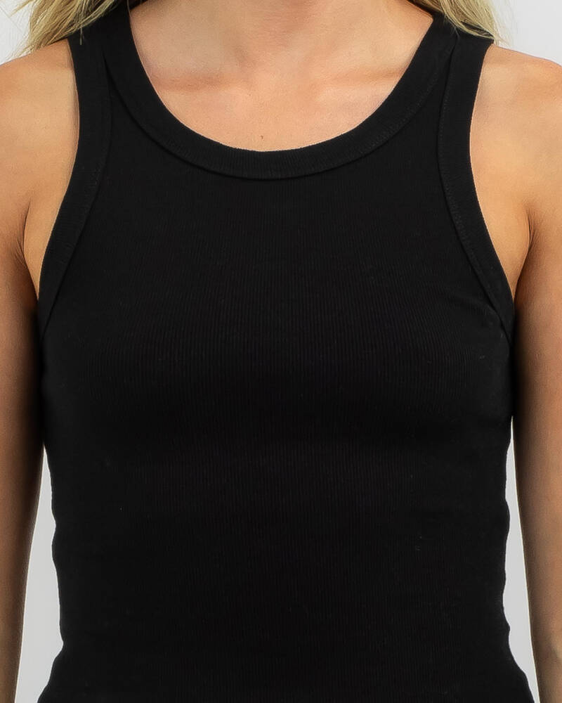 Ava And Ever Basic Thick Rib Tank Top for Womens