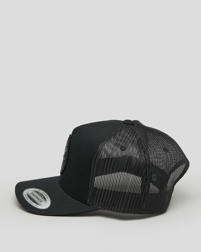 The Mad Hueys Hooked For Life Twill Trucker Cap for Mens