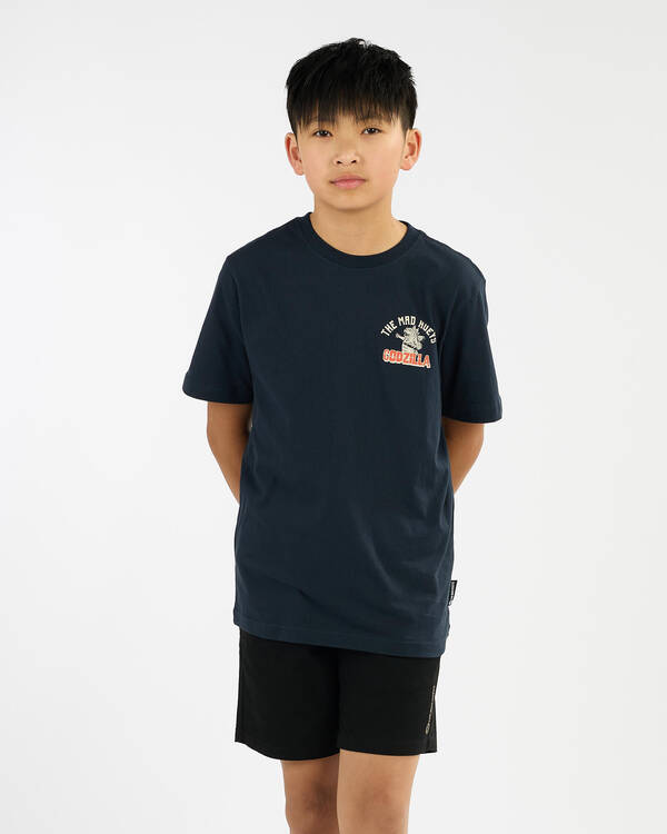 The Mad Hueys Boys' Codzilla Forever T-Shirt for Mens