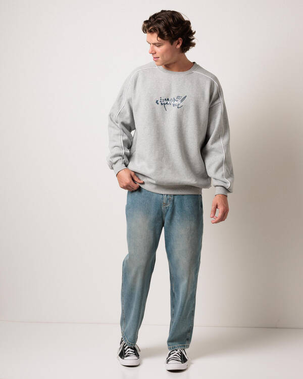 Rip Curl Inner Visions Pipe Crew Sweatshirt for Mens