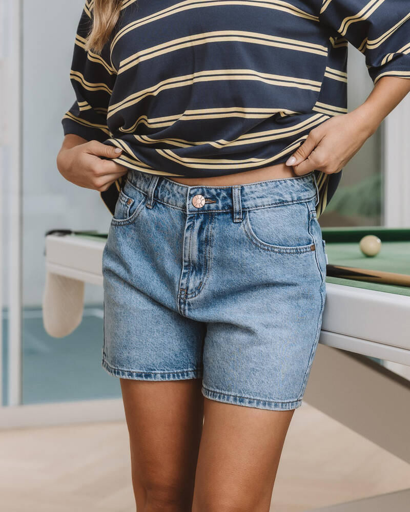 DESU Byron Mid Denim Shorts for Womens