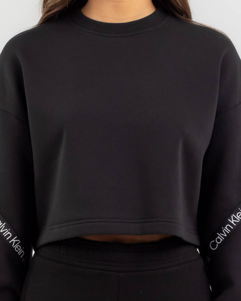 Calvin Klein Logo Tape Sweatshirt for Womens