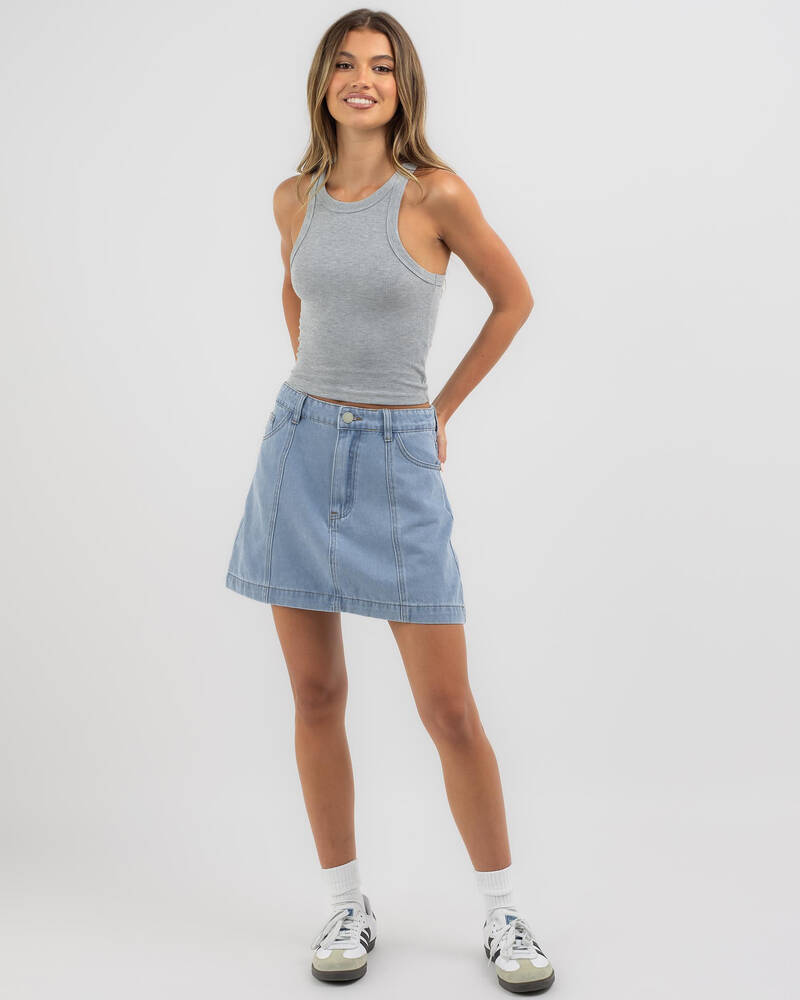 Country Denim Lucy Denim Skirt for Womens