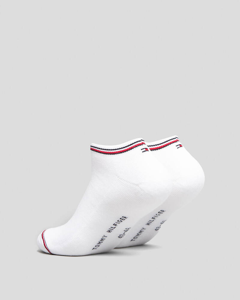 Tommy Hilfiger Iconic Sneaker Socks 2 Pack for Mens