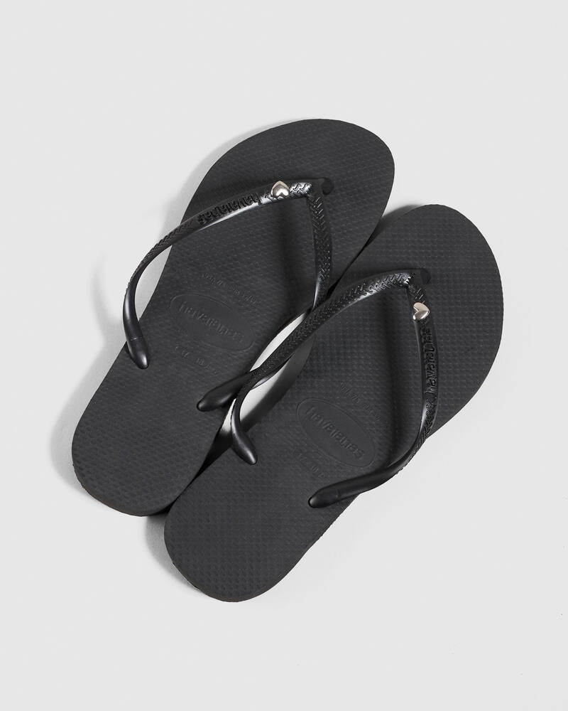 Havaianas Slim Metal Heart Thong for Womens
