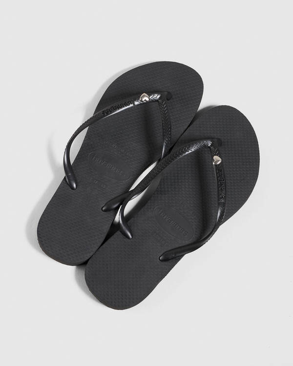 Havaianas Slim Metal Heart Thong for Womens