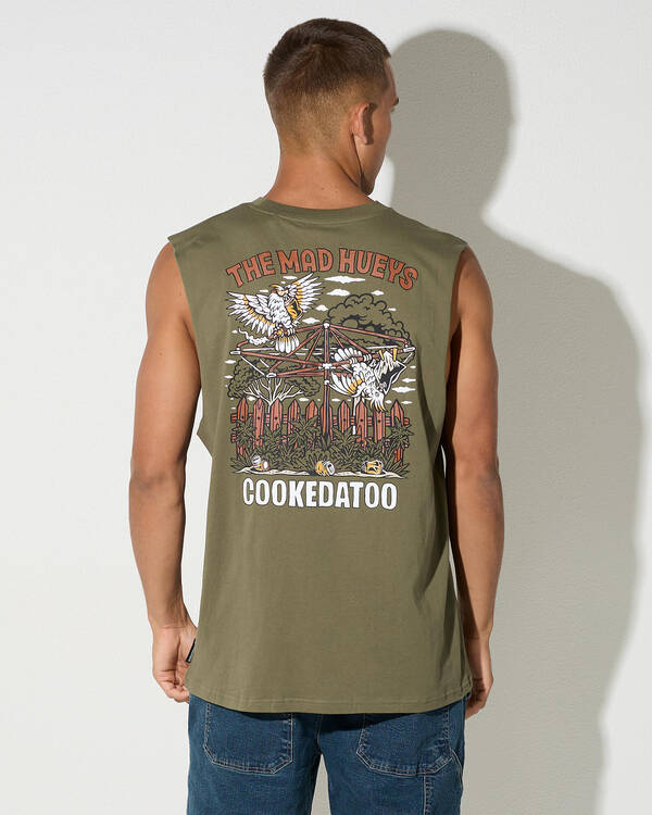 The Mad Hueys Goon Cookedatoo Muscle Tank for Mens